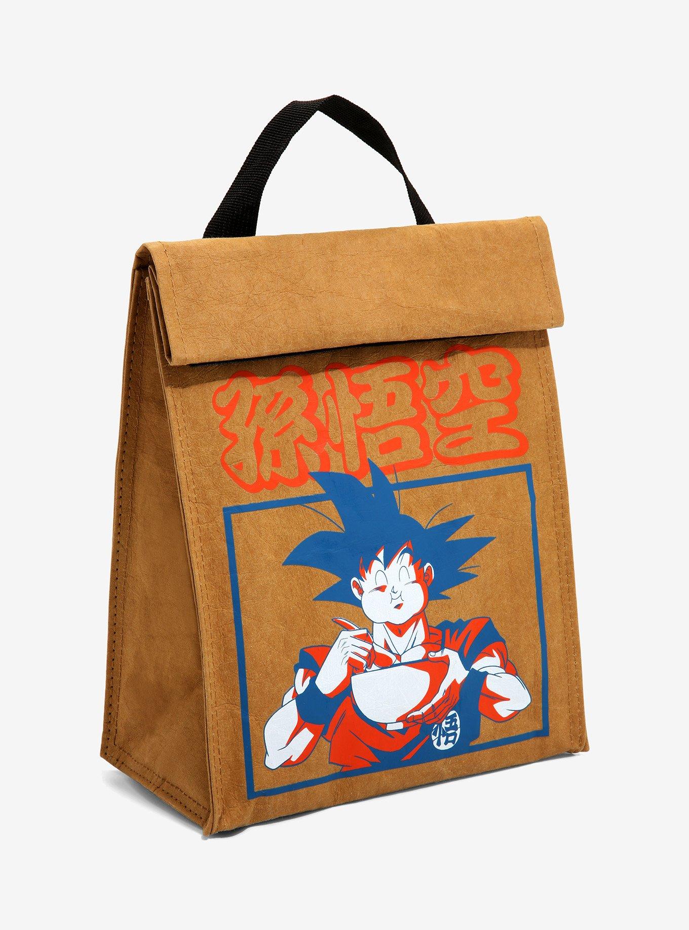 Dragon Ball Z Goku Insulated School Lunch Bag Gohan Vegeta