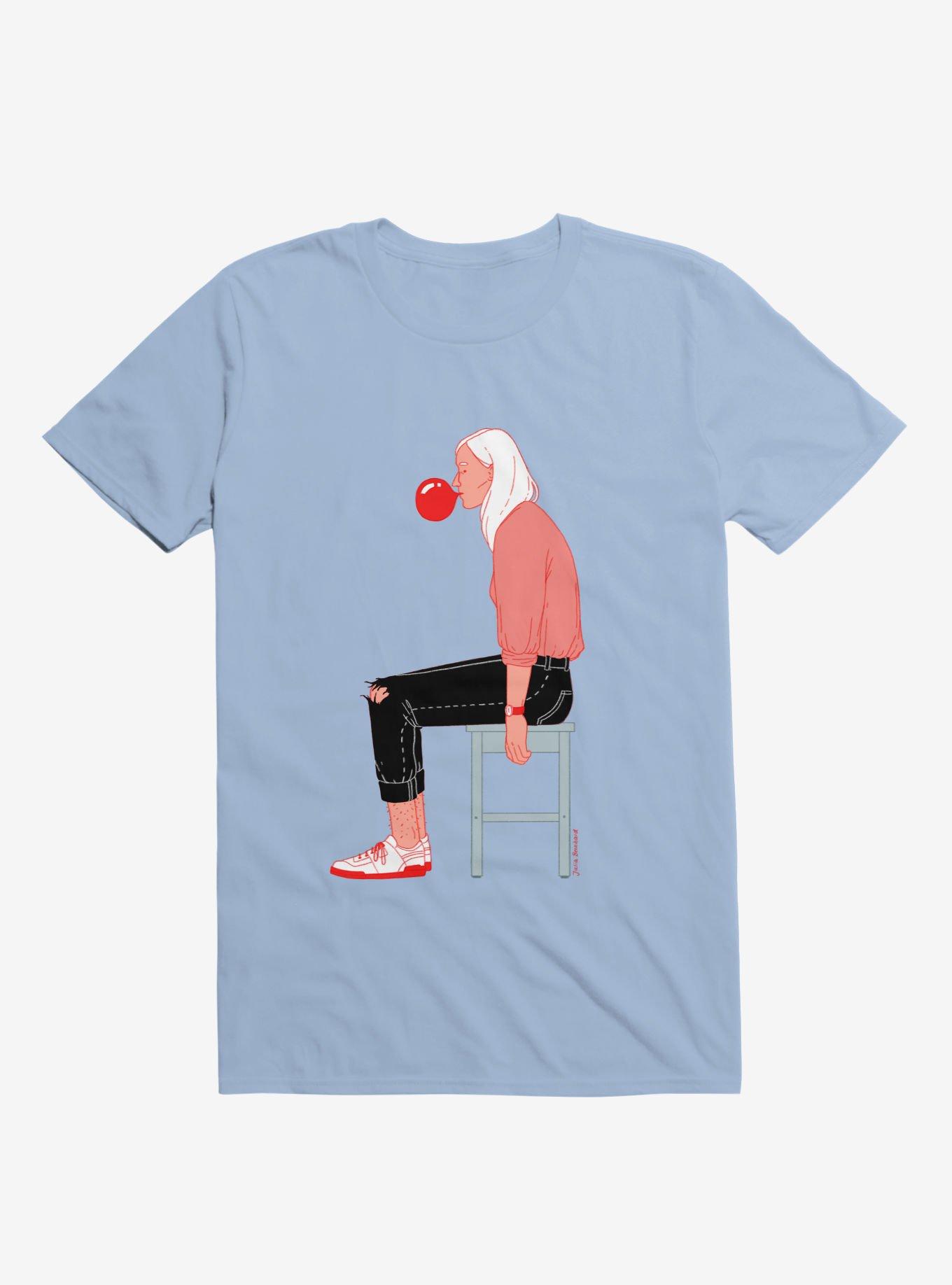 Blowing Bubblegum Girl T-Shirt, , hi-res