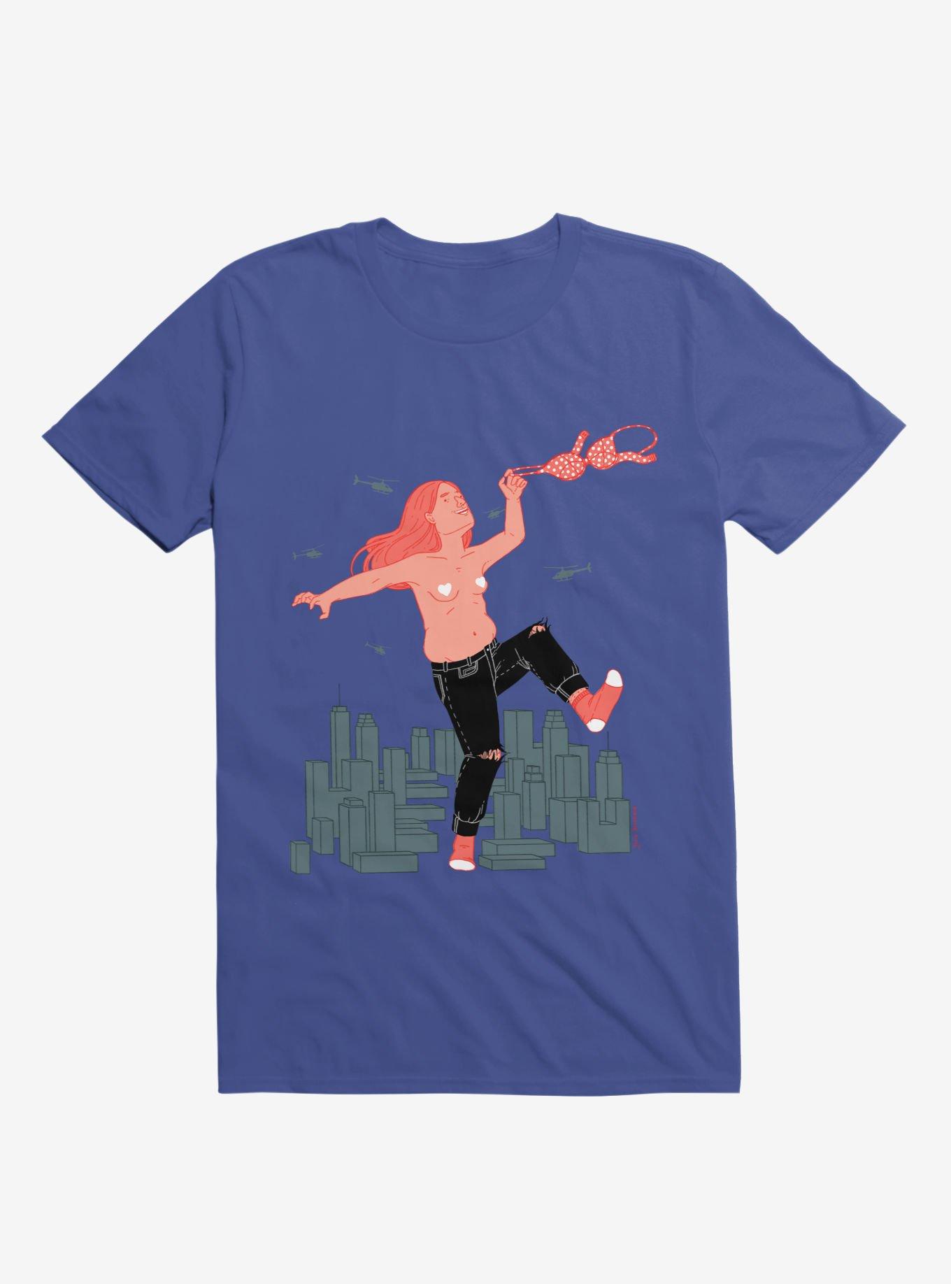 Free Yourself T-Shirt, ROYAL, hi-res