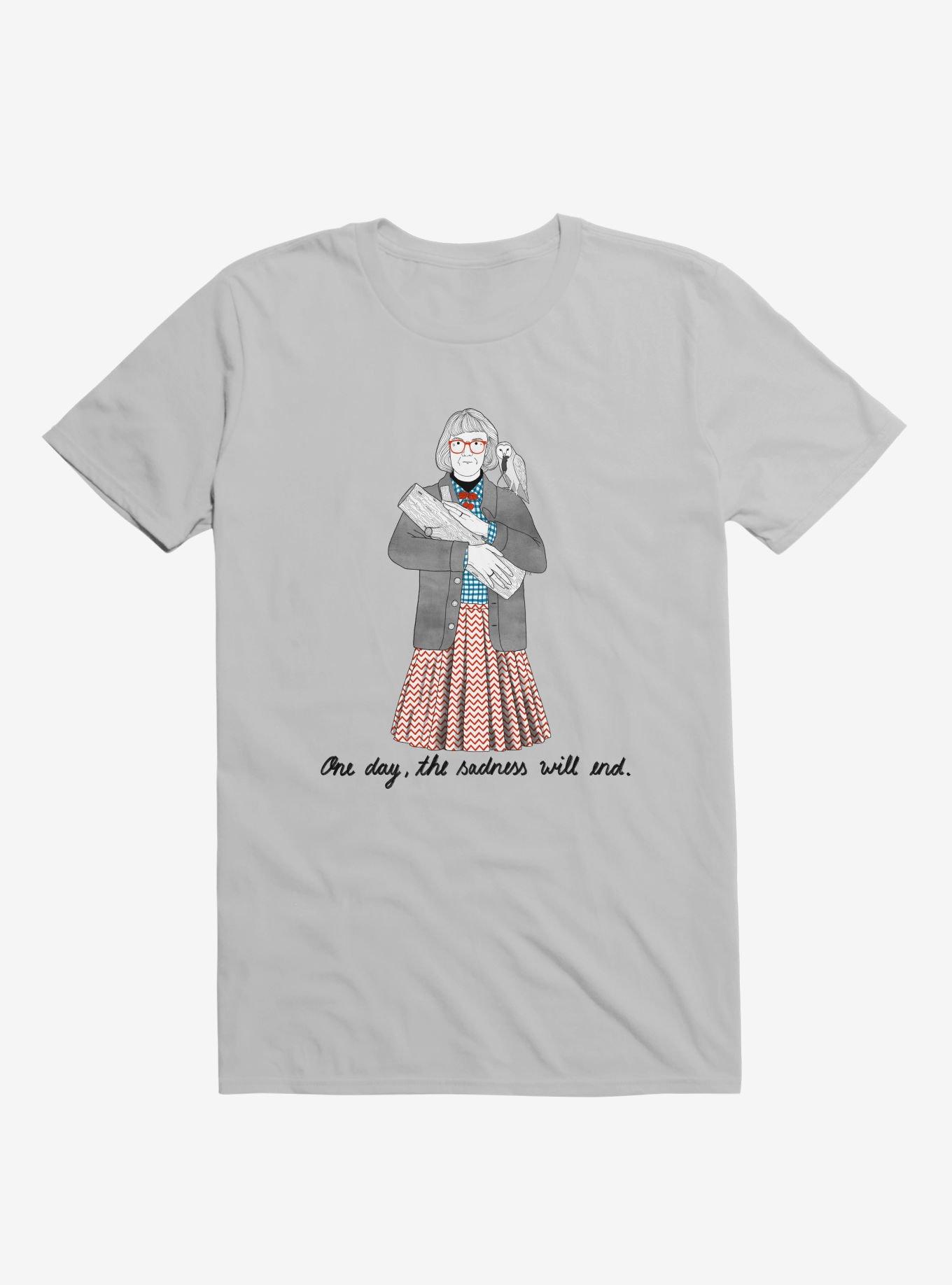 Sad Log Lady T-Shirt, ICE GREY, hi-res