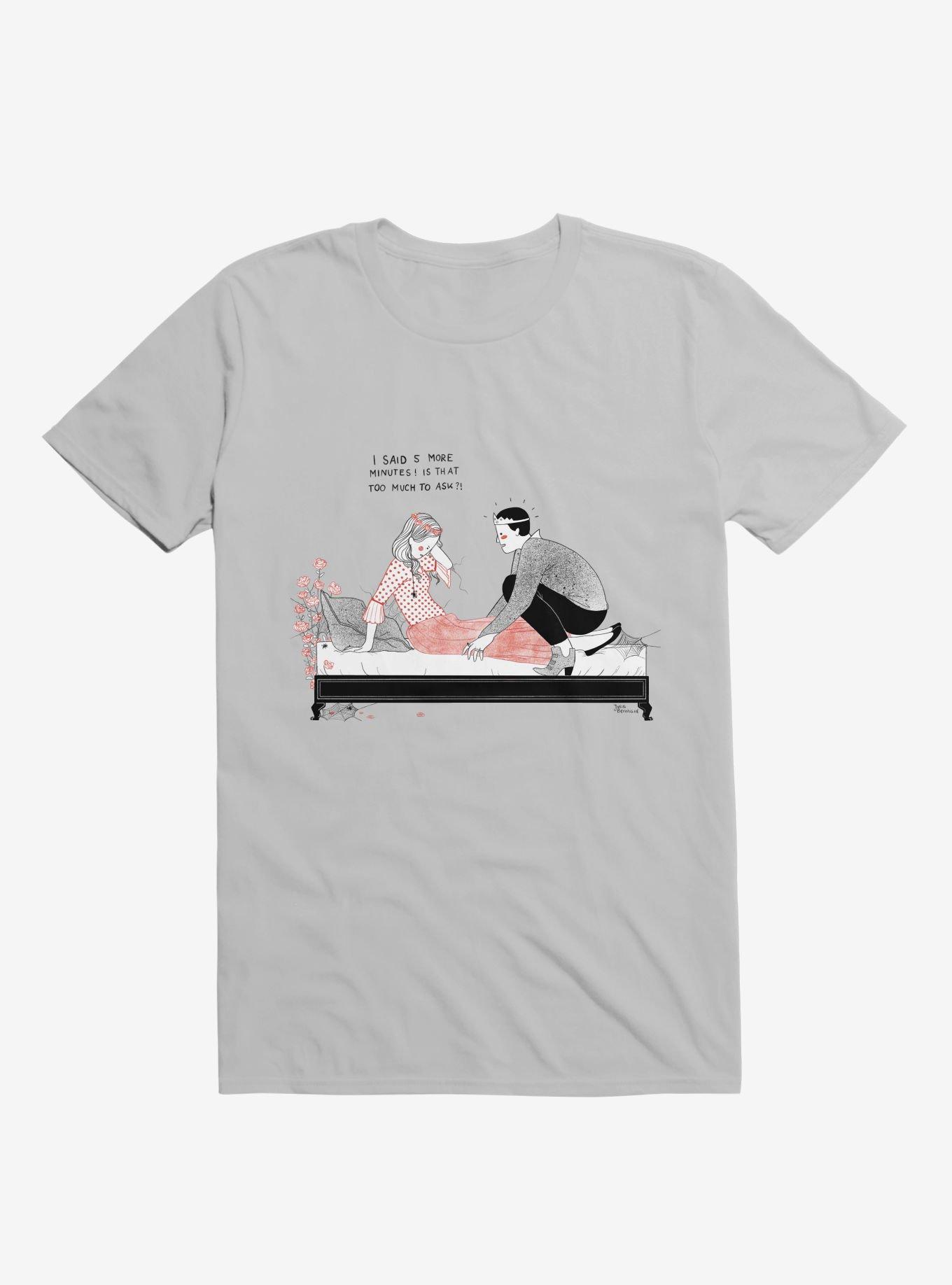 Don't Wake Sleeping Beauty T-Shirt, ICE GREY, hi-res