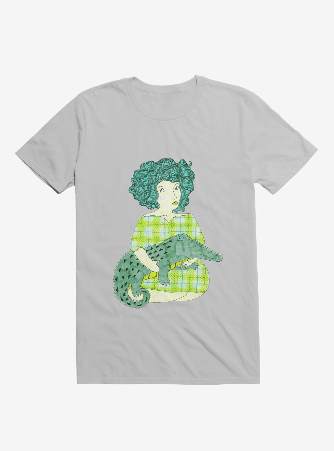 Alligator Baby Ice Grey T-Shirt