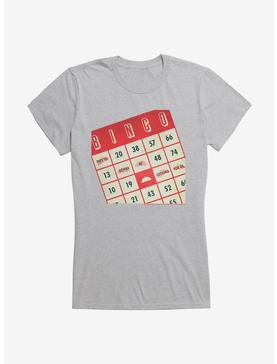 The Umbrella Academy Bingo Card Girls T-Shirt, HEATHER, hi-res
