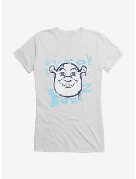 Shrek Rebel Grafitti Girls T-Shirt, WHITE, hi-res