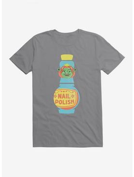 Shrek Fiona Nail Polish T-Shirt, STORM GREY, hi-res