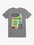 Shrek Life Collage T-Shirt, STORM GREY, hi-res