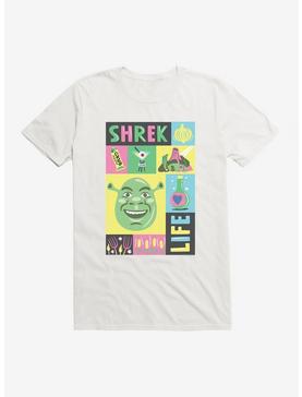 Shrek Life Collage T-Shirt, WHITE, hi-res