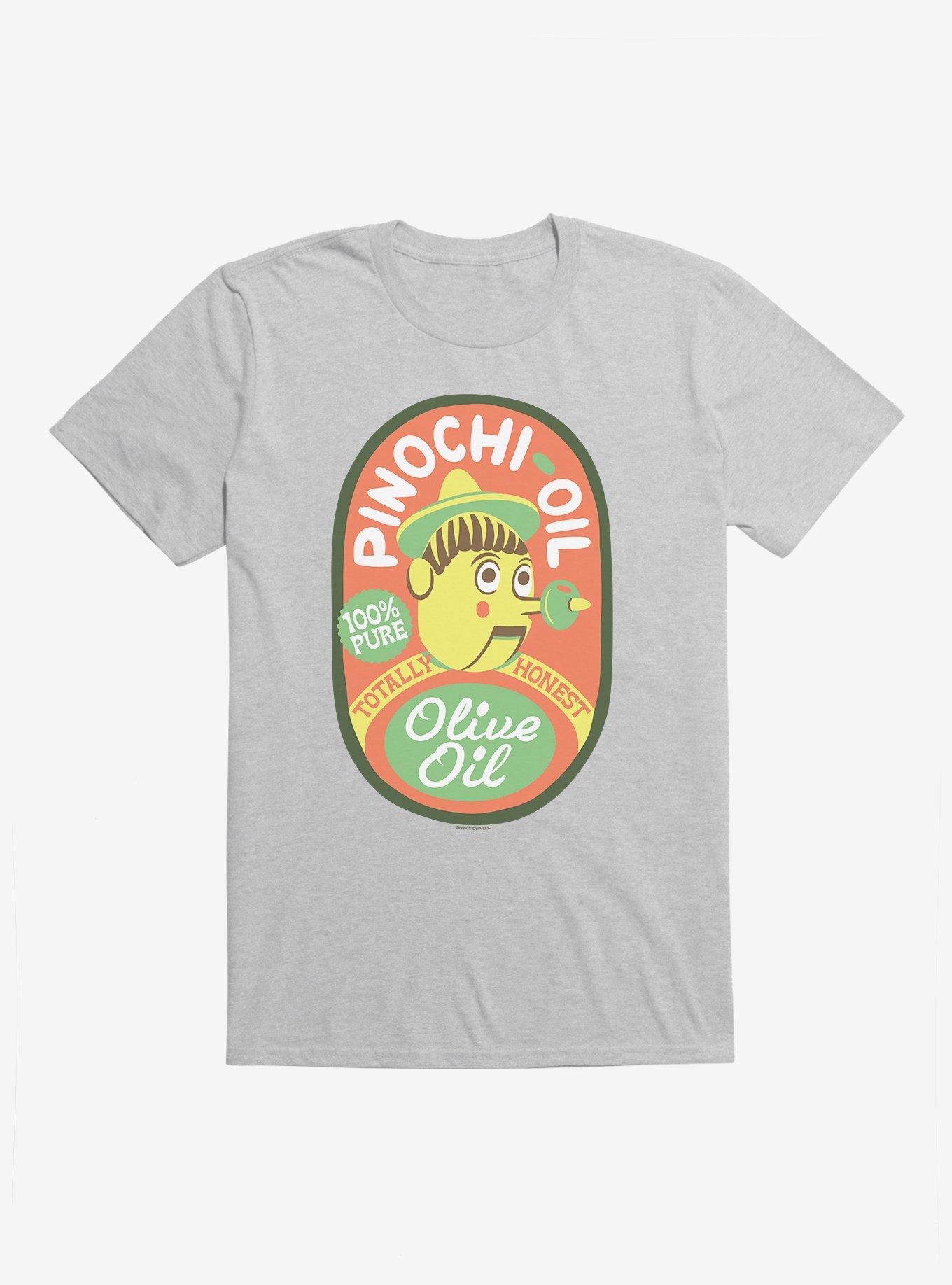 Shrek Pinochi-Oil T-Shirt, HEATHER GREY, hi-res