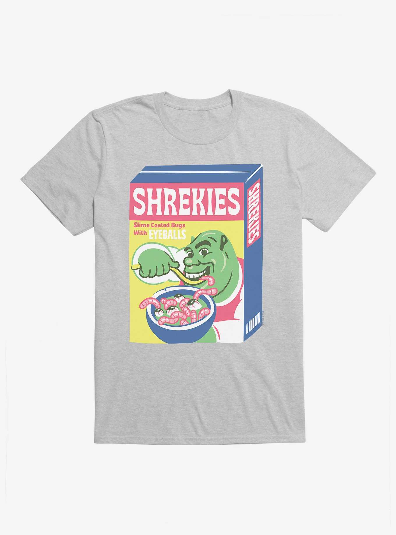 Shrek Shrekies Cereal T-Shirt, HEATHER GREY, hi-res