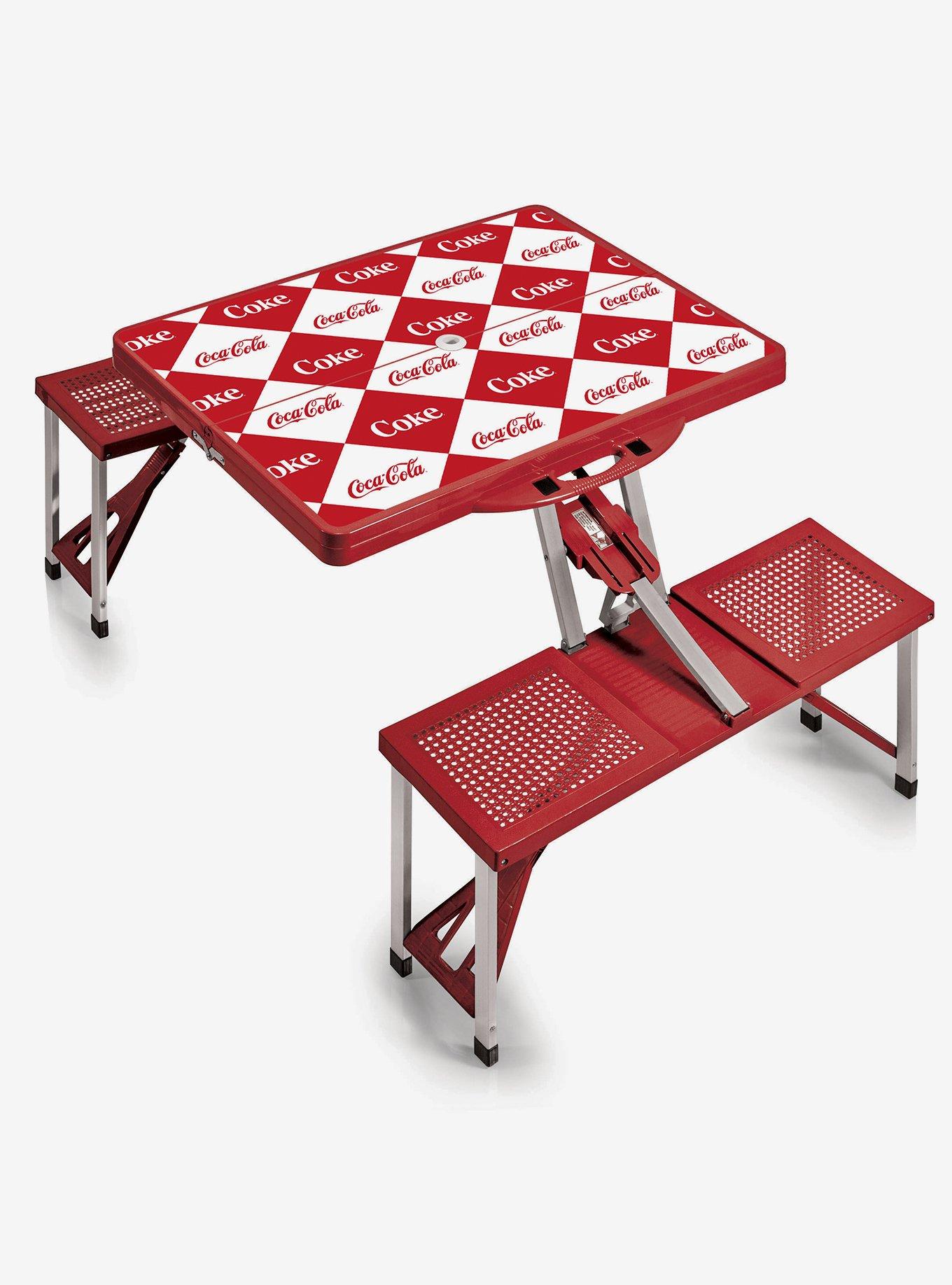 Coca-Cola Checkered Picnic Table, , hi-res