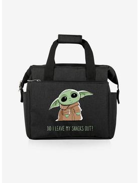 Star Wars The Mandalorian The Child Snacks Out Black Lunch Cooler, , hi-res
