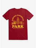 Parks And Recreation Pawnee National Park T-Shirt, INDEPENDENCE RED, hi-res