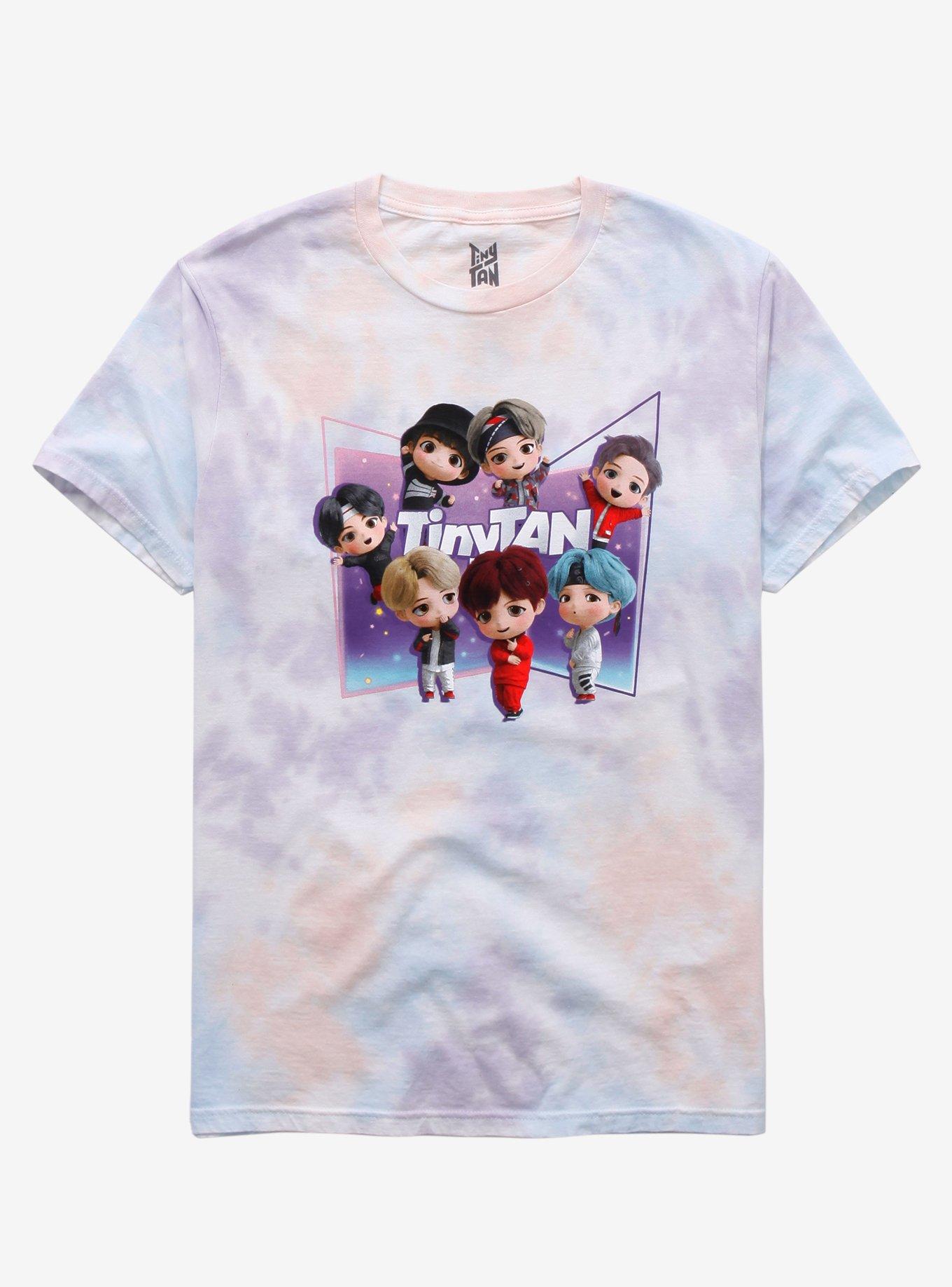 TinyTAN Character Tie-Dye T-Shirt Inspired By BTS | Hot Topic