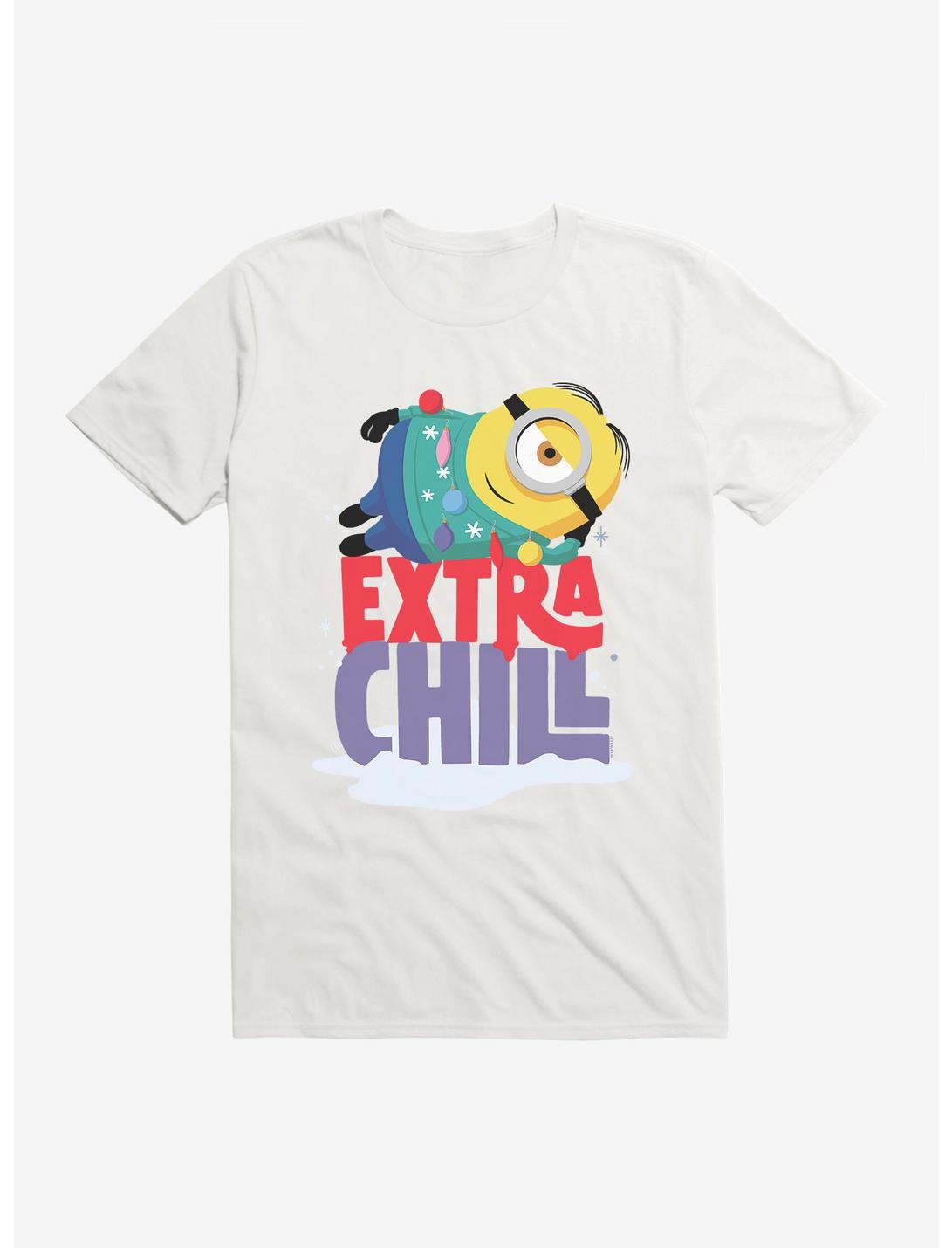 Minions Extra Chill T-Shirt, WHITE, hi-res