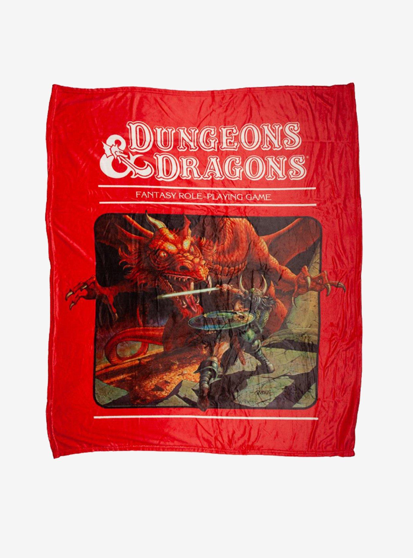 Dungeons & Dragons Red Cover Throw Blanket, , hi-res