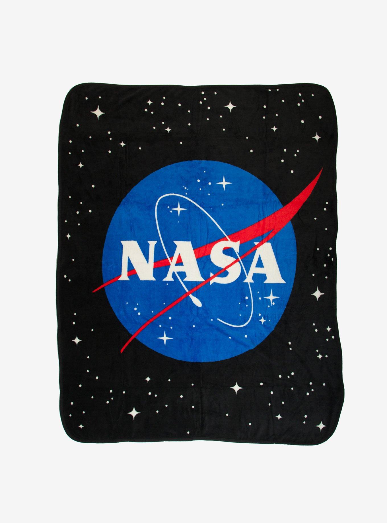 NASA Logo Throw Blanket, , hi-res