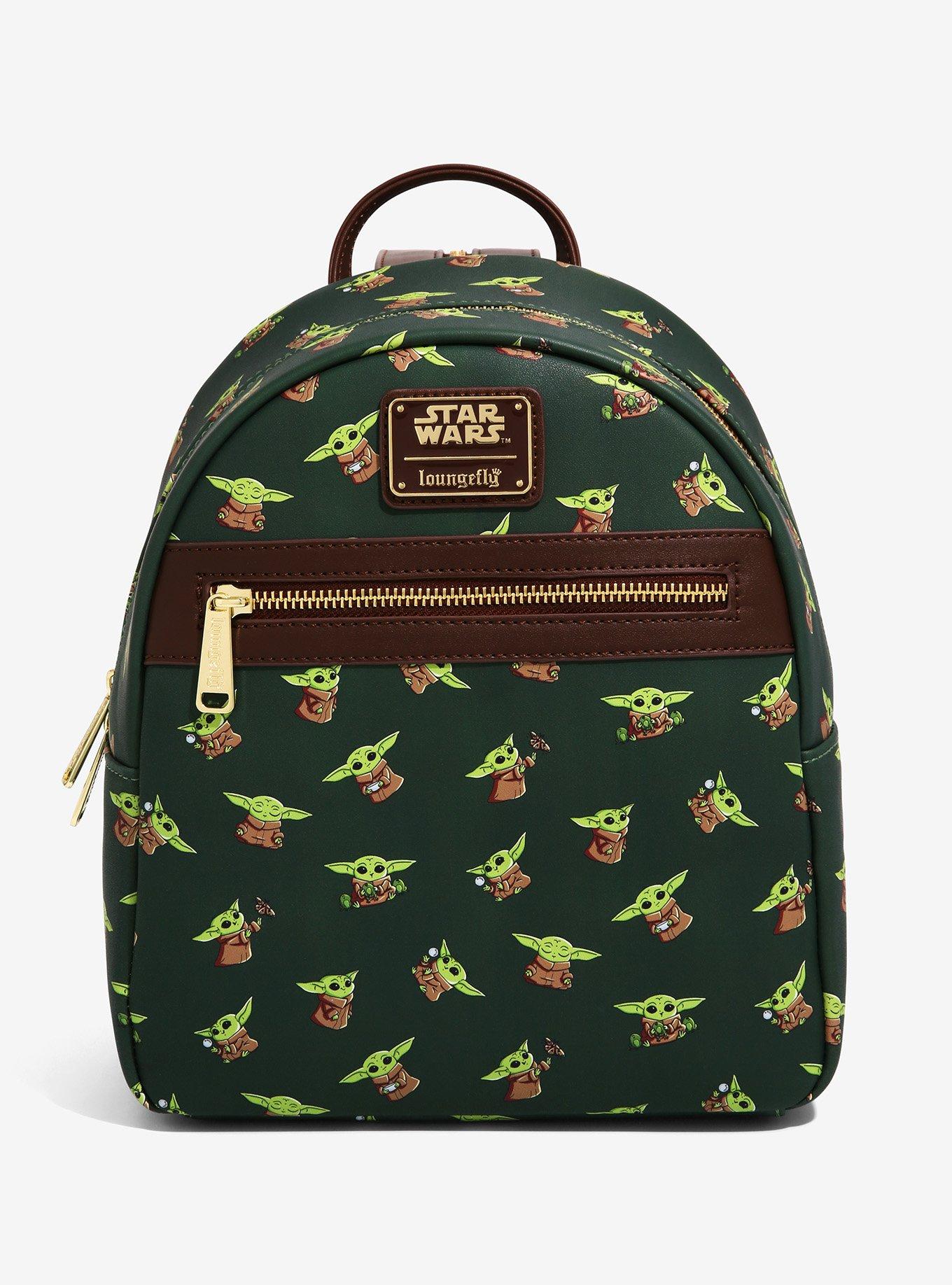 Loungefly Star Wars The Mandalorian The Child Chibi Print Mini Backpack -  BoxLunch Exclusive