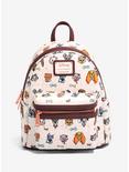 Loungefly Disney Pets Allover Print Mini Backpack - BoxLunch Exclusive, , hi-res