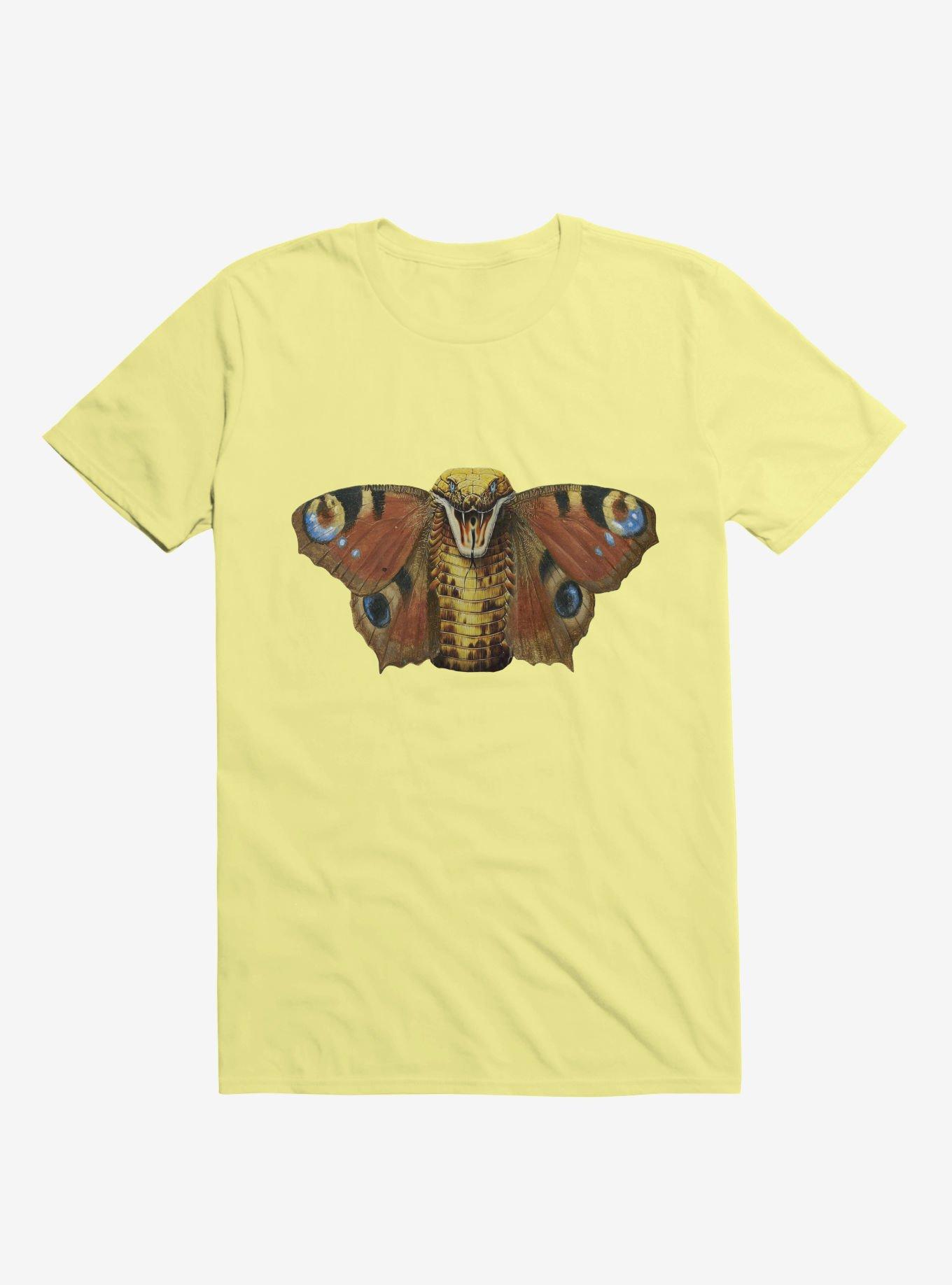 Butterfly Cobra Butterkai T-shirt, CORN SILK, hi-res