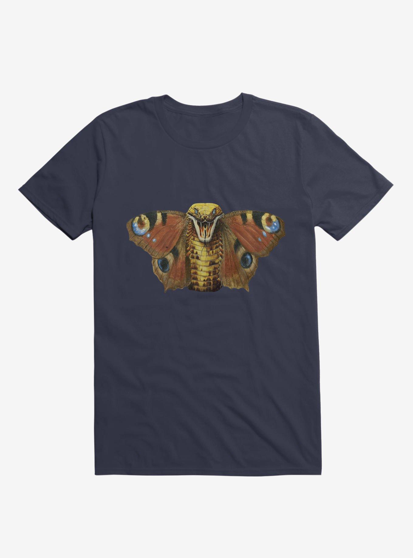 Butterfly Cobra Butterkai T-shirt, NAVY, hi-res