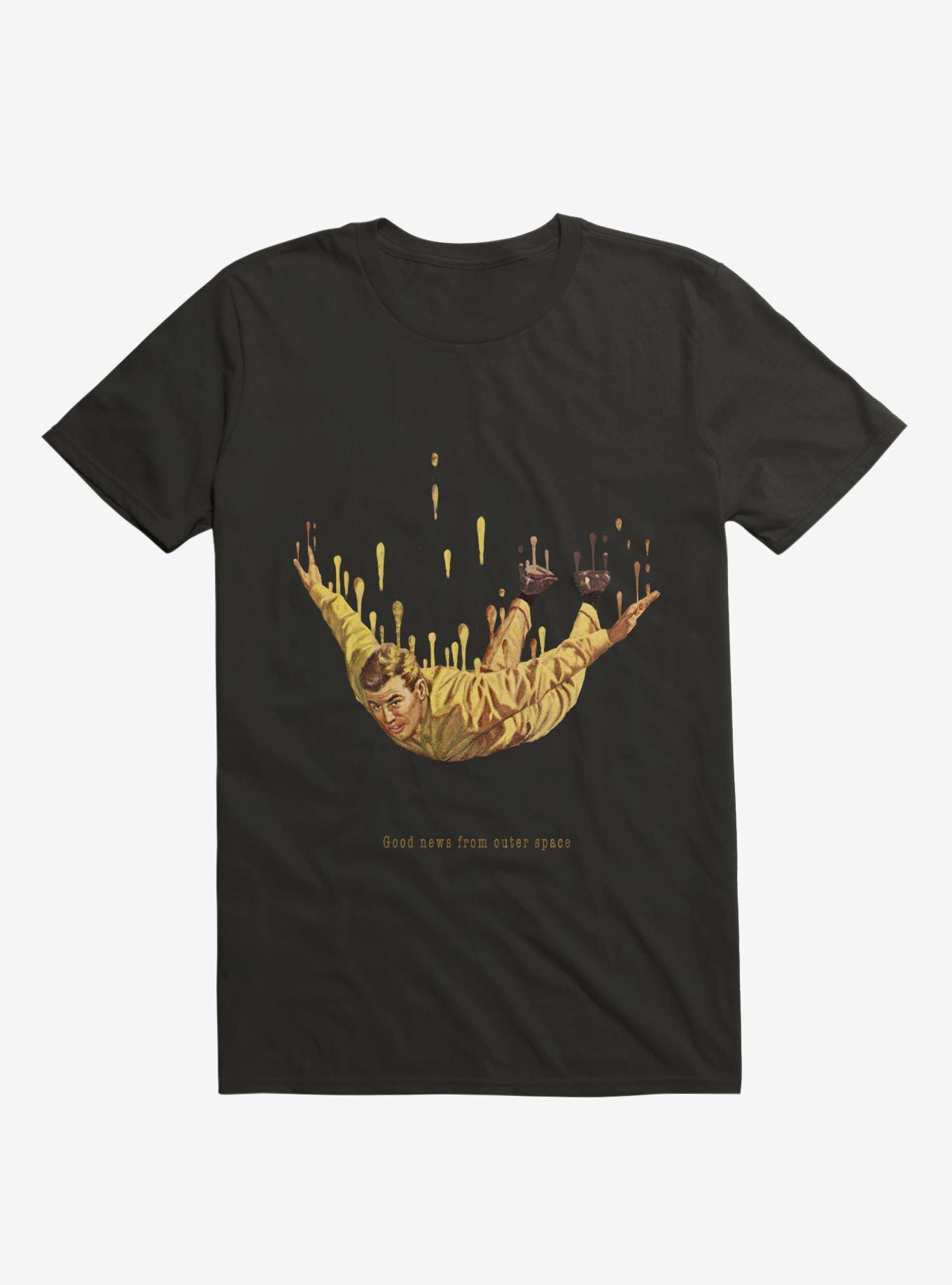 Free Fall Outer Space T-shirt, BLACK, hi-res