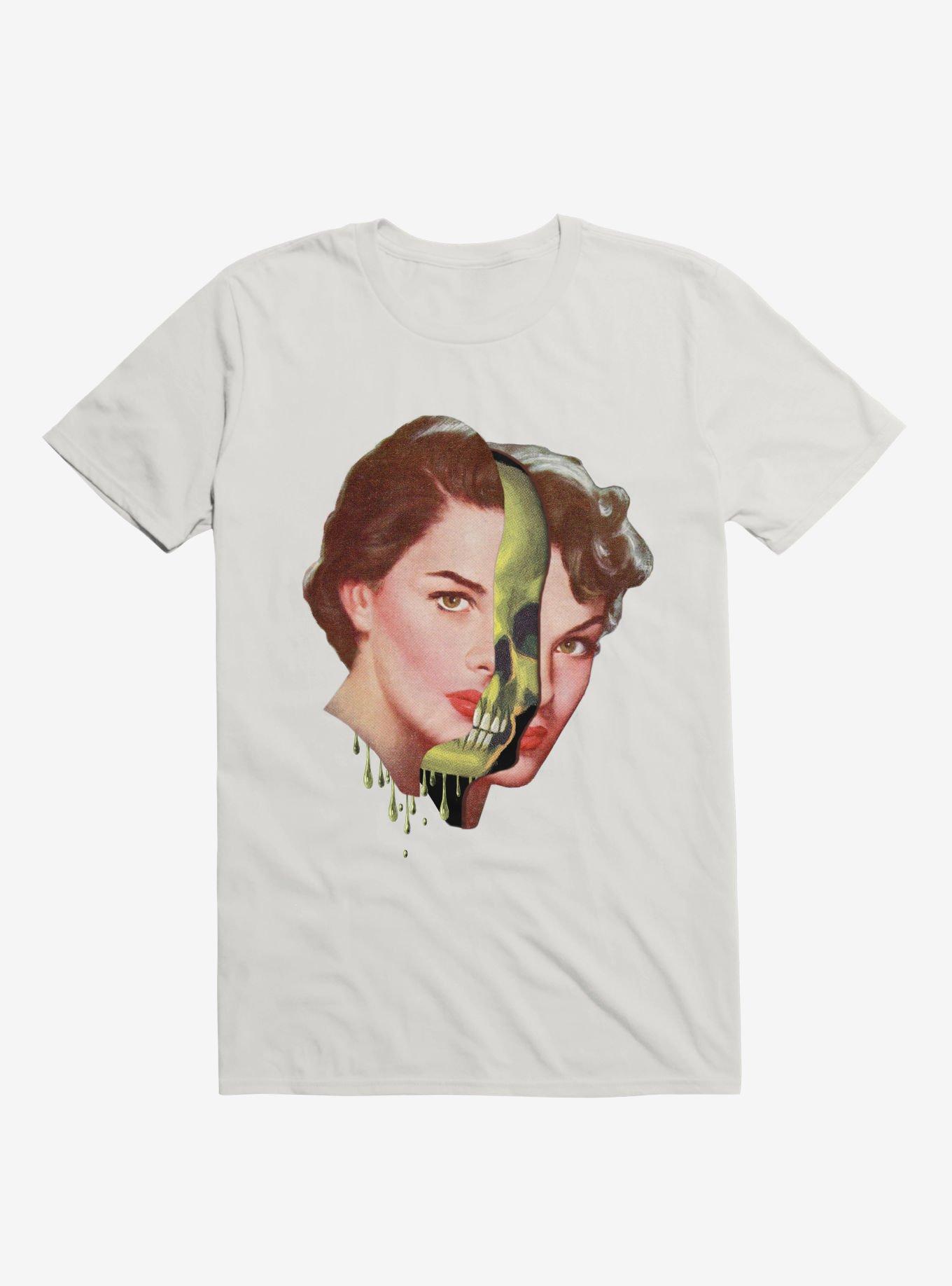Lady Neon Skull T-shirt, , hi-res