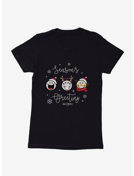 SmileyWorld Christmas Season's Greeting Womens T-Shirt, , hi-res