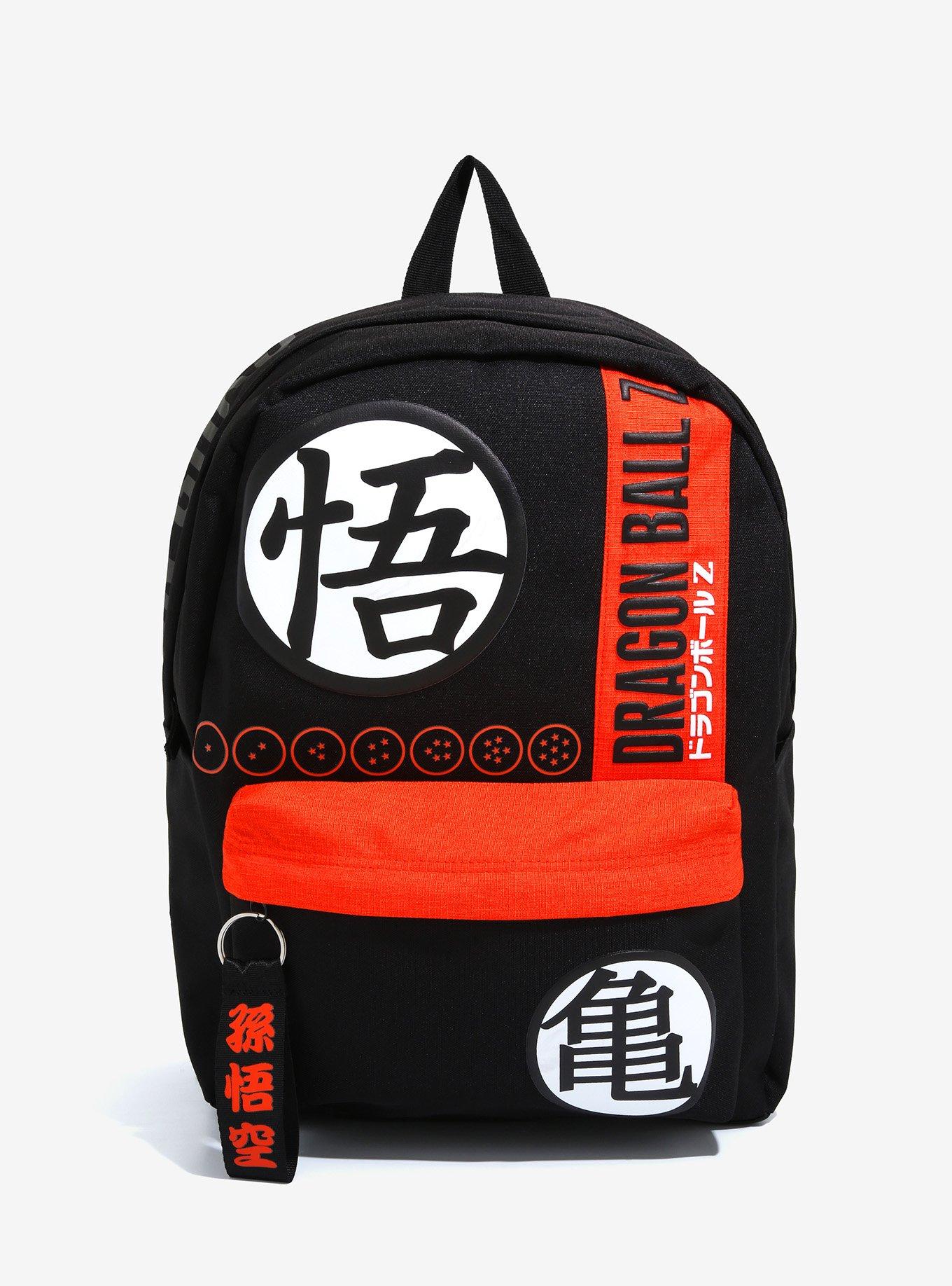 Dragon Ball Orange Shoulder School Bag Backpack