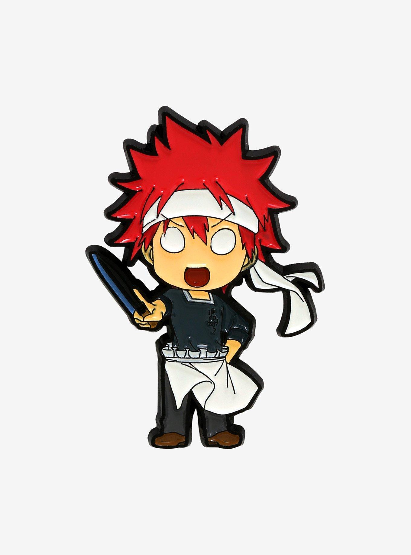 Food Wars!: Shokugeki No Soma Chibi Soma Enamel Pin, , hi-res