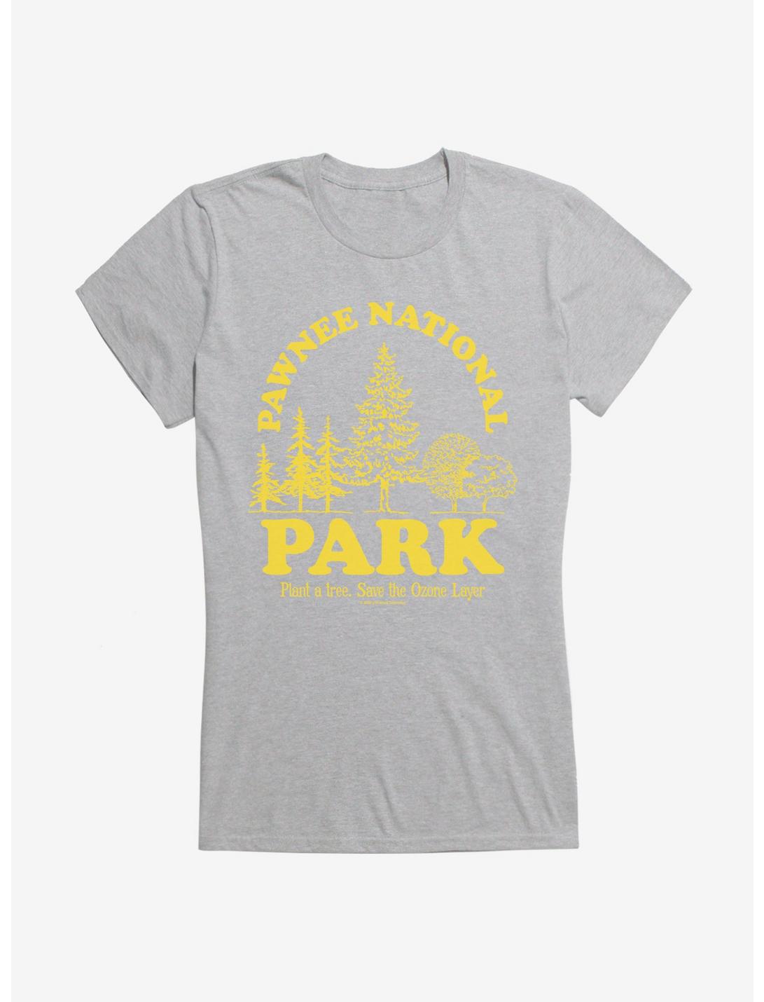Parks And Recreation Pawnee National Park Girls T-Shirt, HEATHER, hi-res