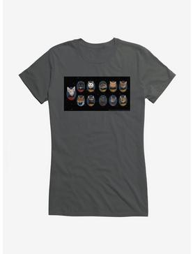 Star Trek TNG Cats Crew Portrait Girls T-Shirt, , hi-res