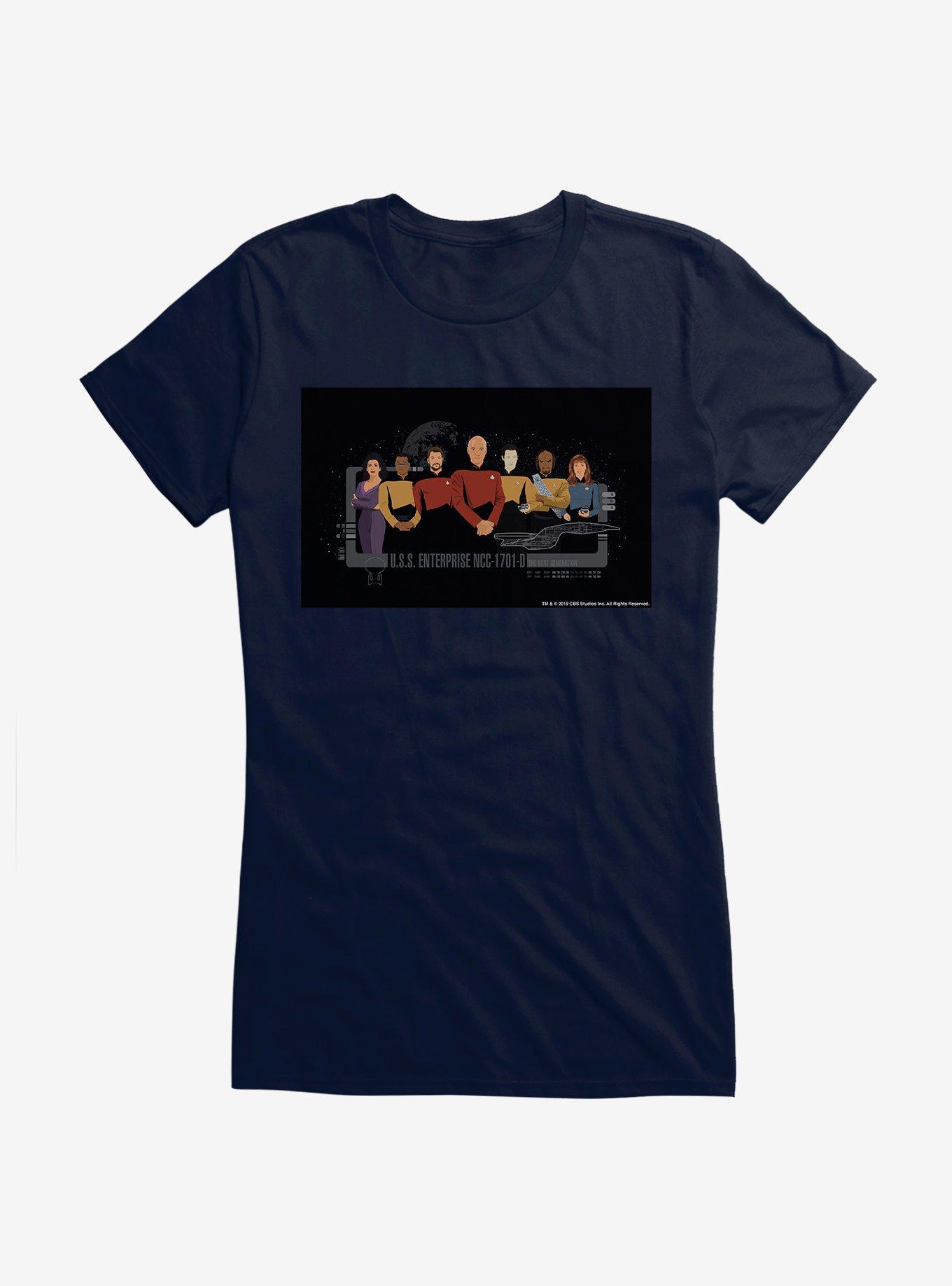 Star Trek TNG Crew Girls T-Shirt, , hi-res
