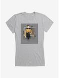 Star Trek TNG Data Girls T-Shirt, HEATHER, hi-res