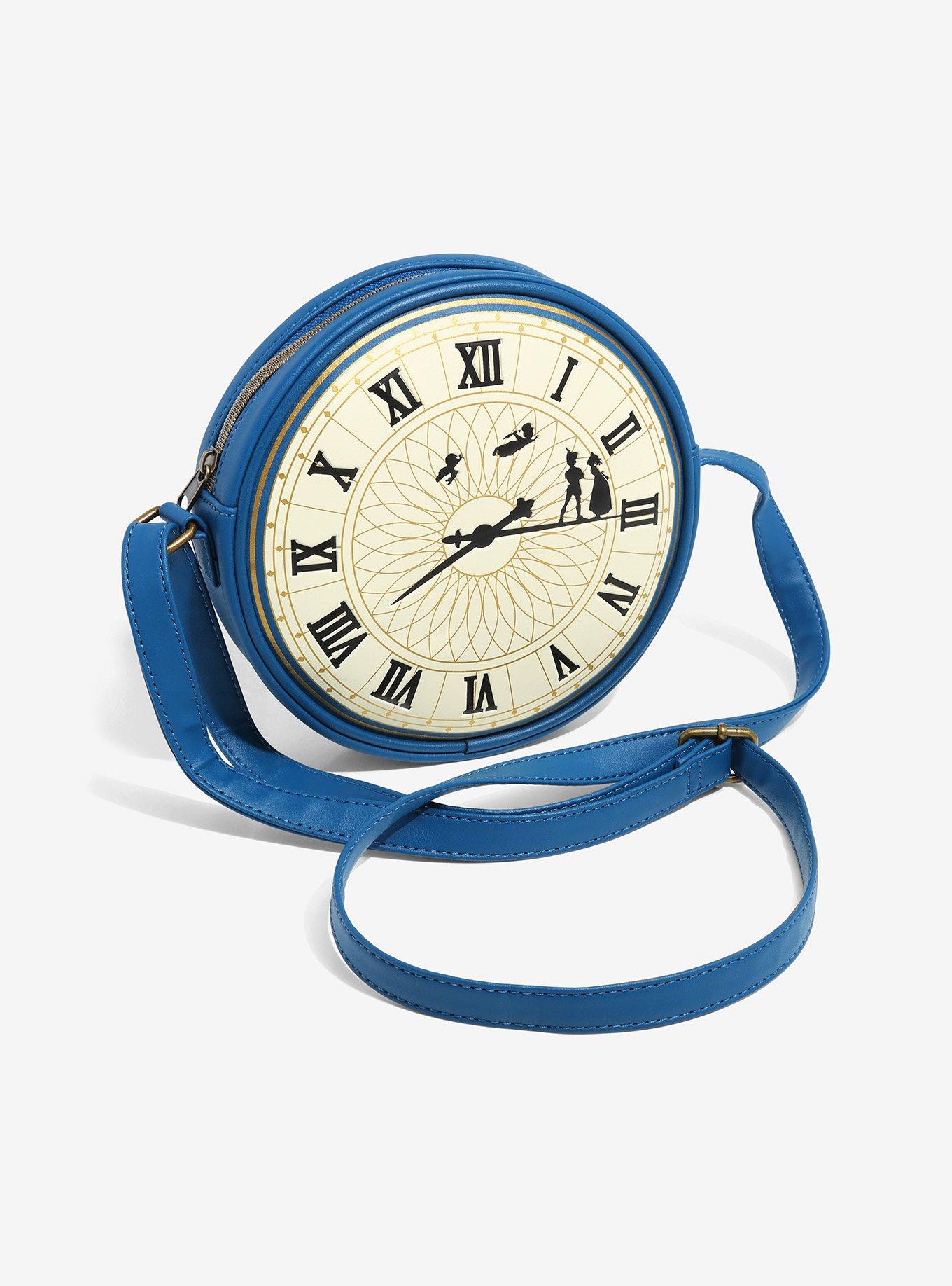 Loungefly Disney Peter Pan Clock Crossbody Bag