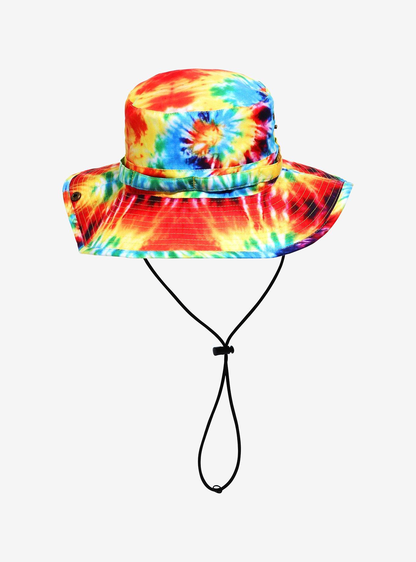 Rainbow Tie-Dye Boonie Hat, , hi-res
