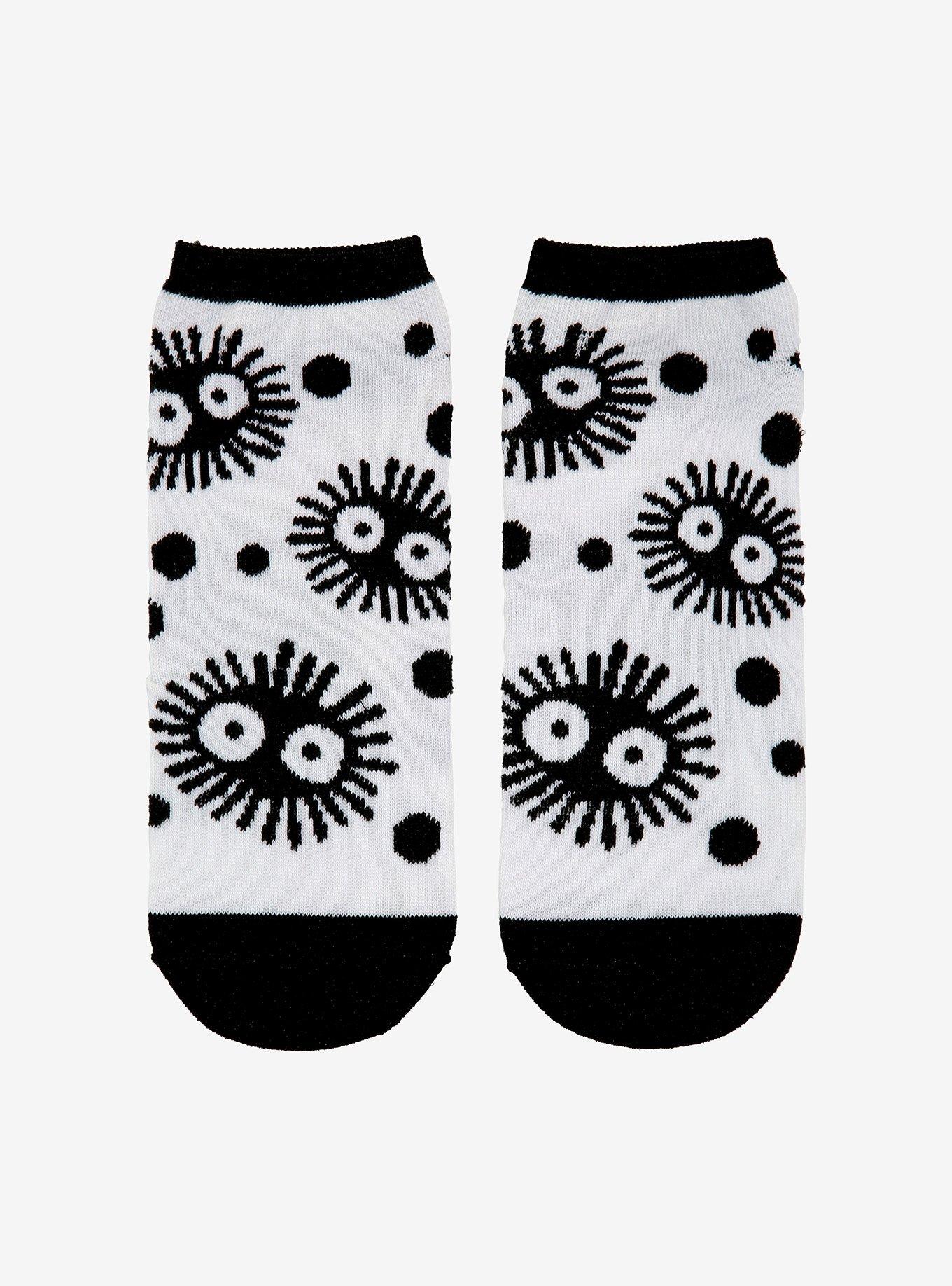 Studio Ghibli My Neighbor Totoro Soot Sprites No-Show Socks, , hi-res