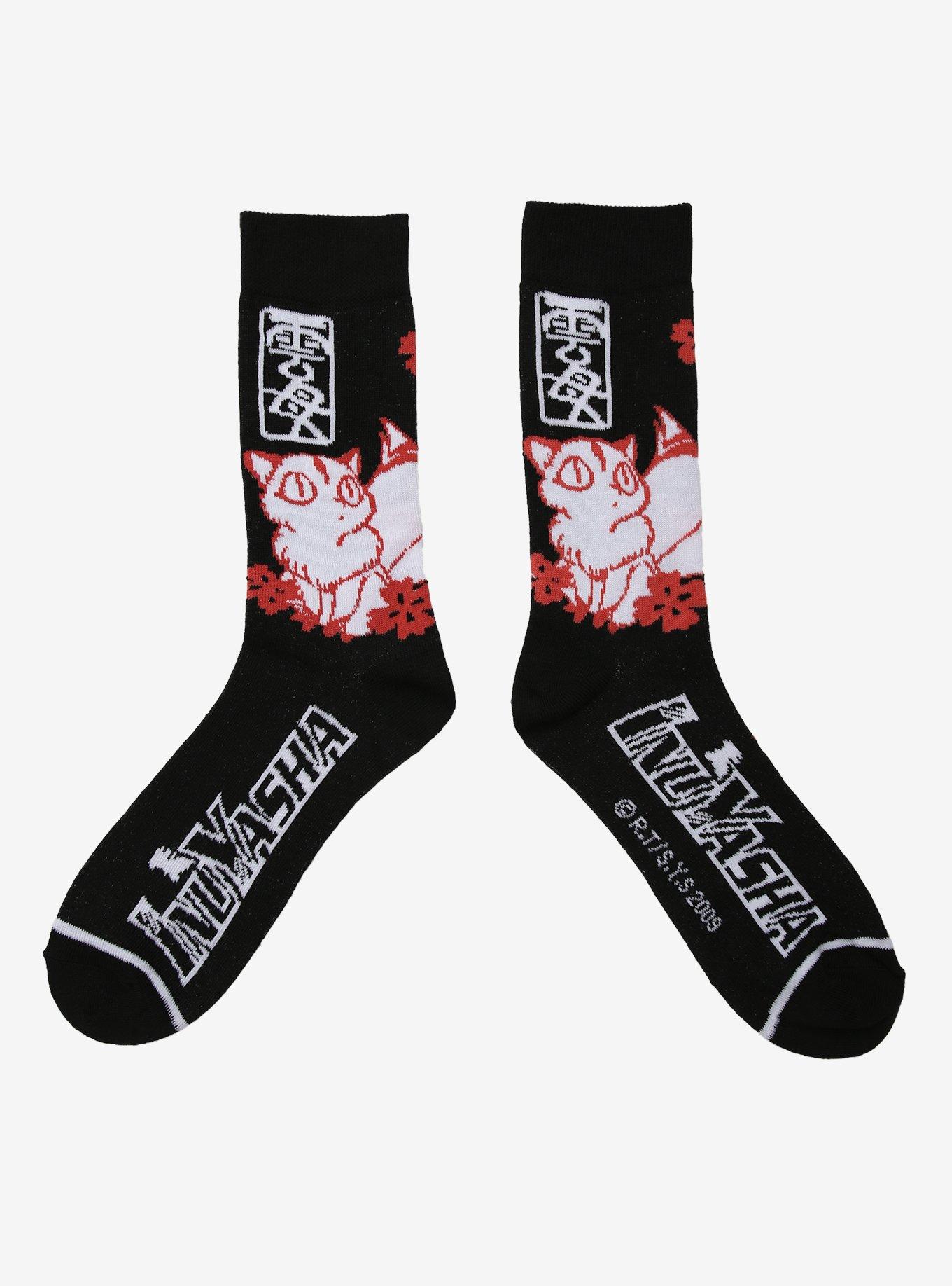 InuYasha Japanese Kirara Crew Socks, , hi-res