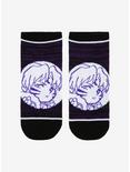 InuYasha Sesshomaru Purple No-Show Socks, , hi-res