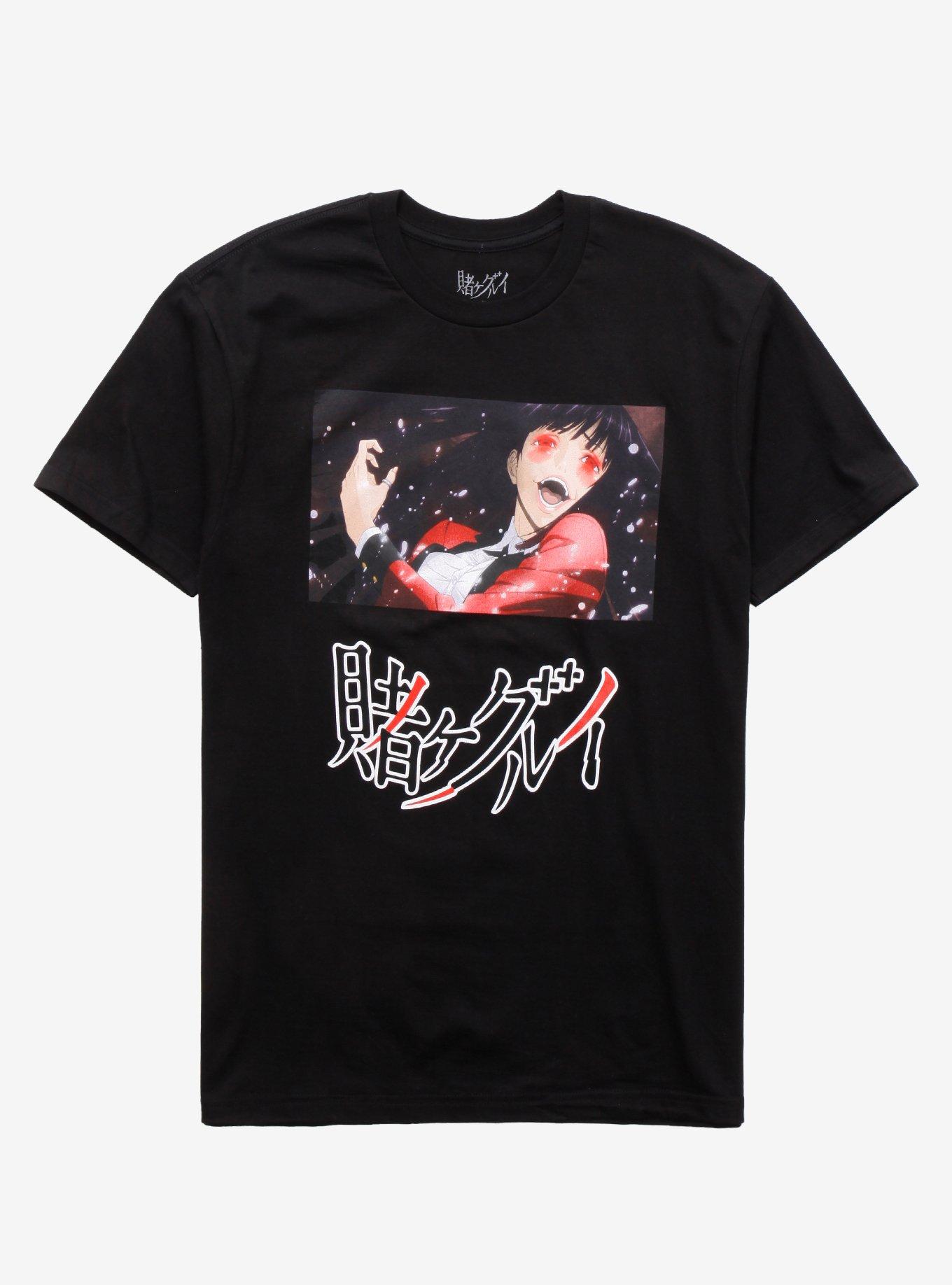 Kakeguri Yumeko Jabami Square Boyfriend Fit Girls T-Shirt, MULTI, hi-res