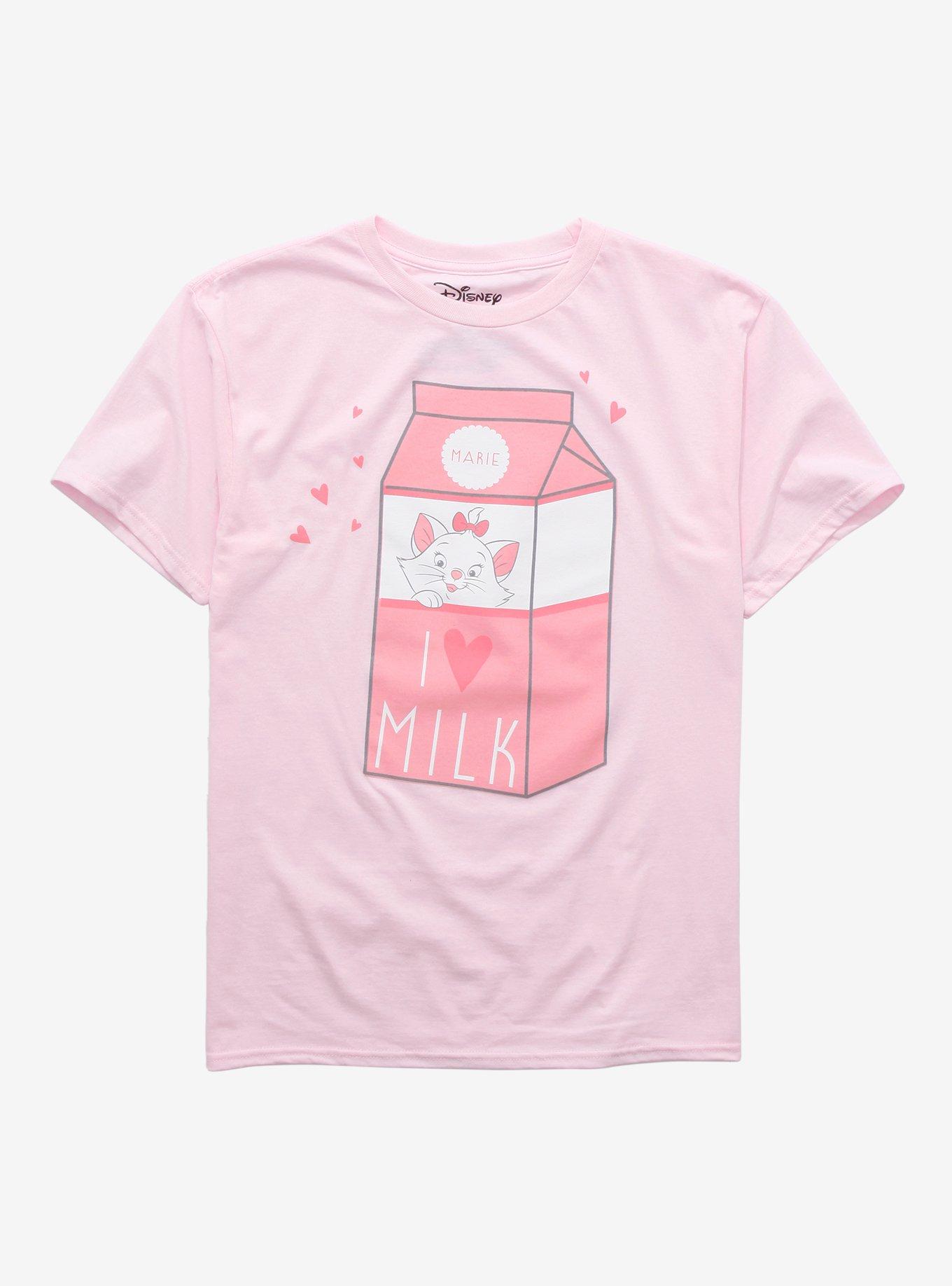 Disney The Aristocats Marie Milk Carton Boyfriend Fit Girls T-Shirt, MULTI, hi-res