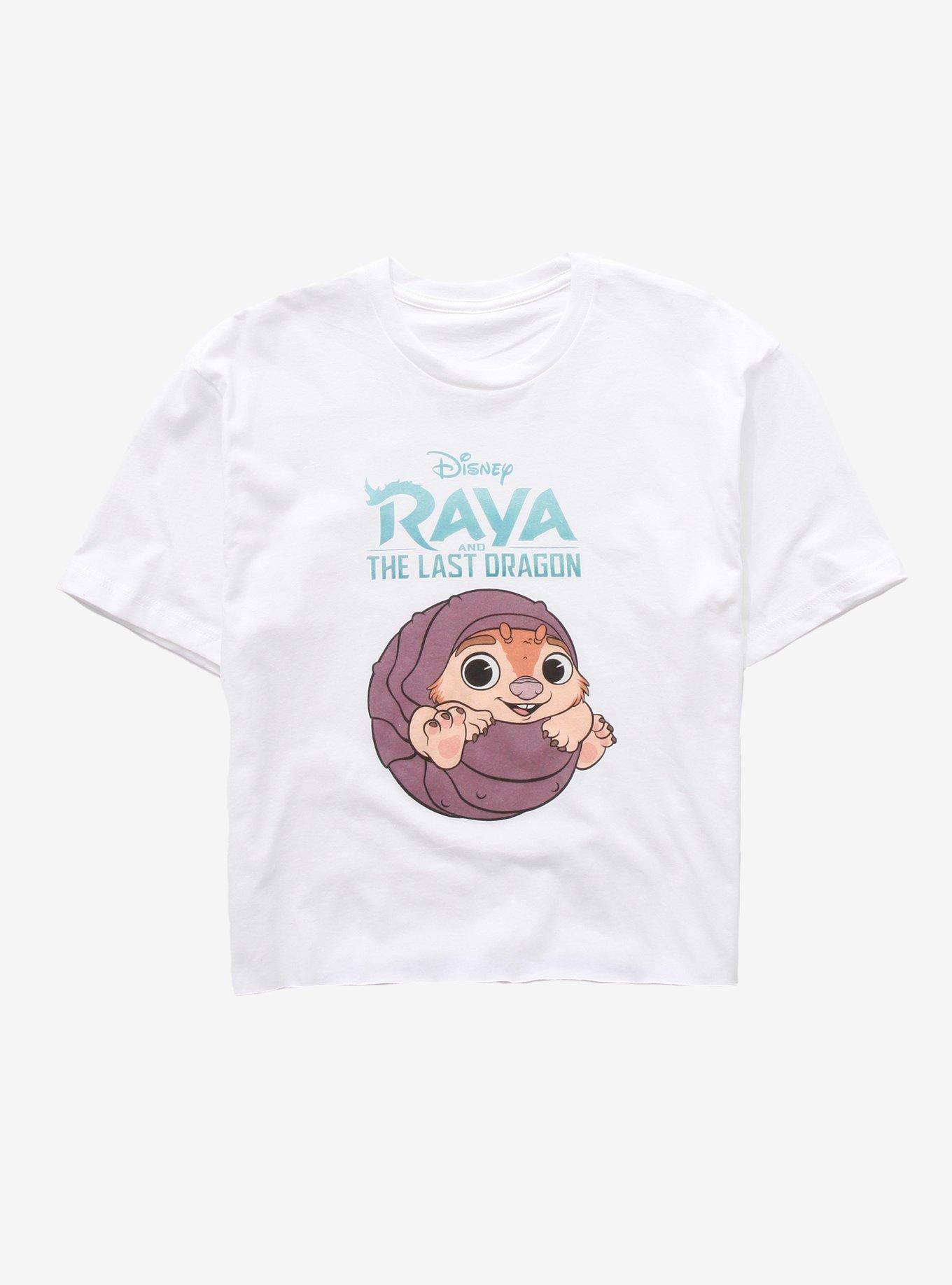 Disney Raya And The Last Dragon Baby Tuk Tuk Girls Crop T-Shirt, MULTI, hi-res view 1
