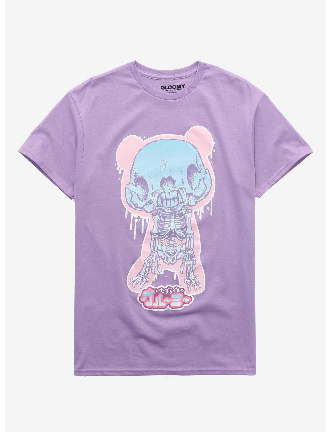 Gloomy Bear Pastel X-Ray Boyfriend Fit Girls T-Shirt, MULTI, hi-res