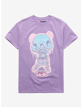 Gloomy Bear Pastel X-Ray Boyfriend Fit Girls T-Shirt, , hi-res