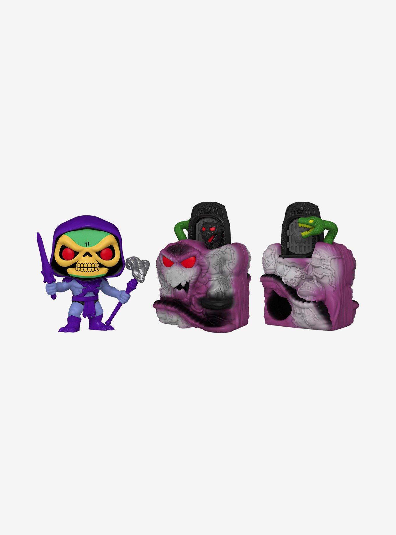 Funko Masters Of The Universe Pop! Town Skeletor With Snake Mountain Vinyl Figure Set, , hi-res