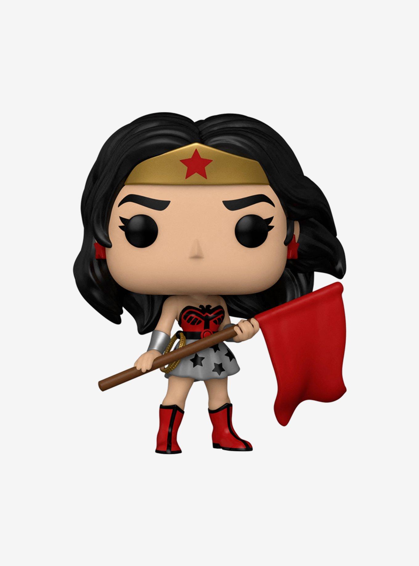 Funko DC Comics Wonder Woman 80th Anniversary Pop! Heroes Wonder Woman (Superman: Red Son) Vinyl Figure, , hi-res