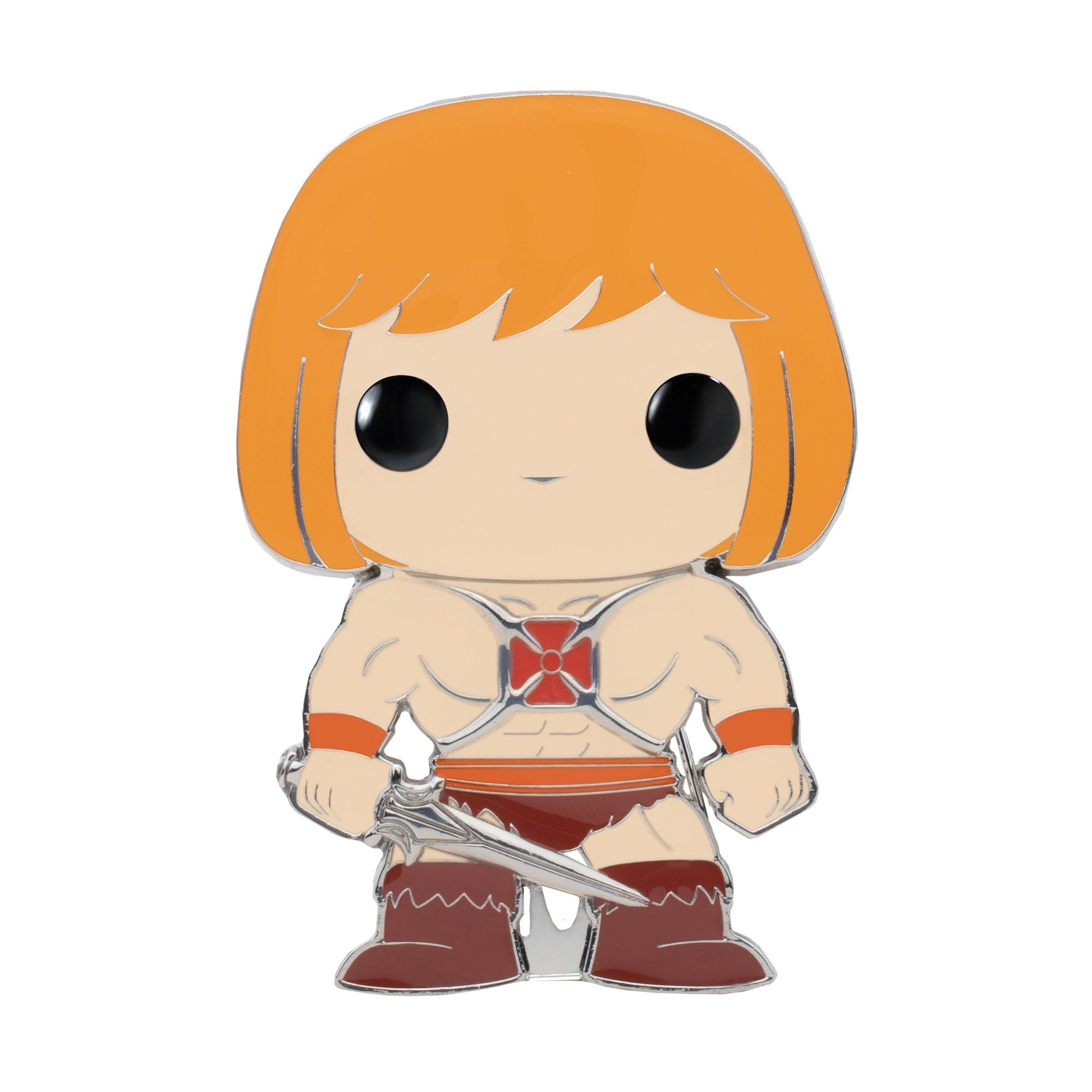 Funko Masters Of The Universe Pop! He-Man (With Blue Chase) Enamel Pin, , hi-res