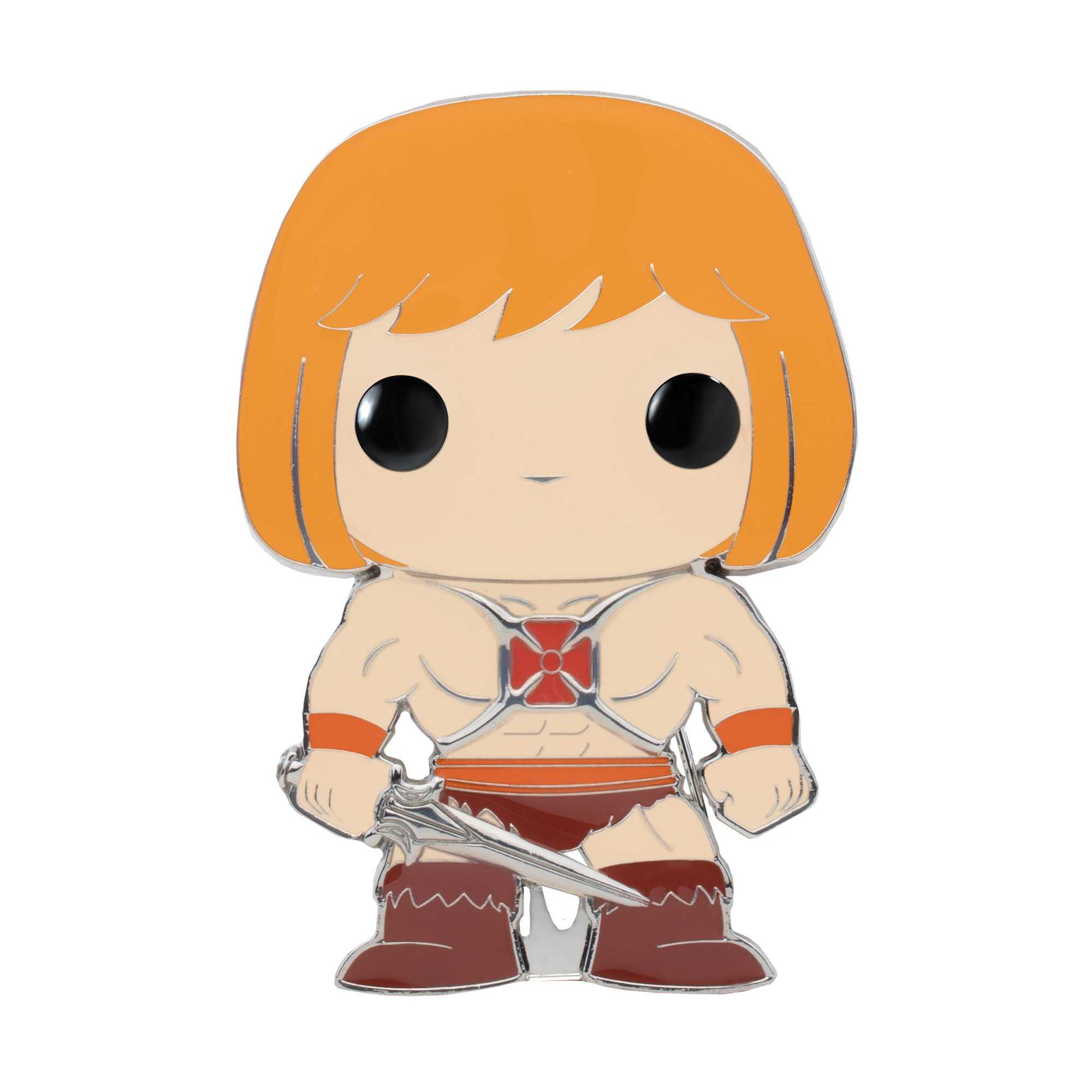 Funko Masters Of The Universe Pop! He-Man (With Blue Chase) Enamel Pin, , hi-res