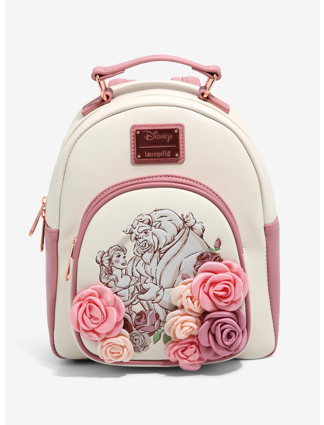 Brand New Loungefly X Disney Beauty and the Beast Storybook Mini Backpack 