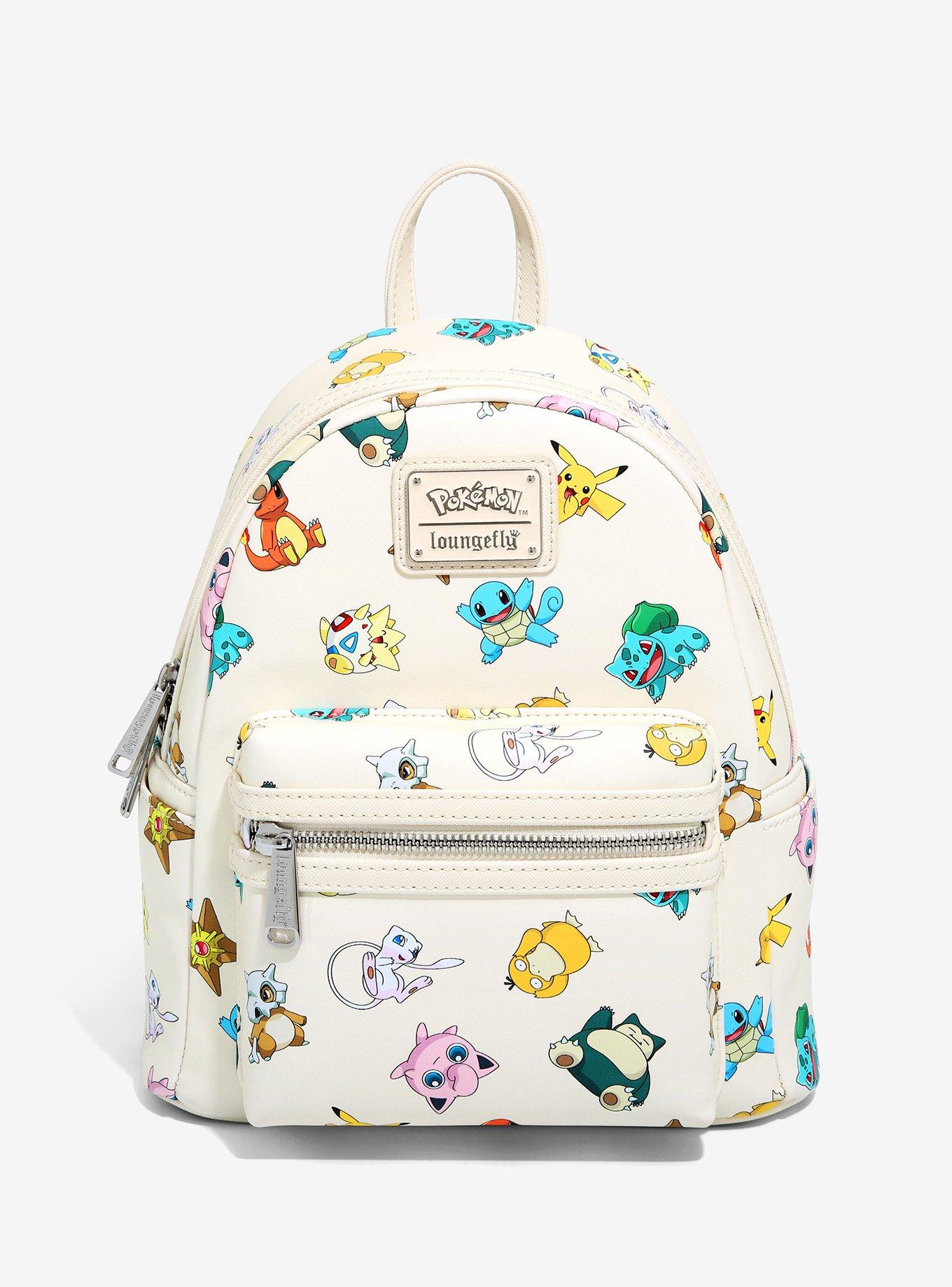 Loungefly Pokemon Pikachu & Eevee Floral Mini Backpack