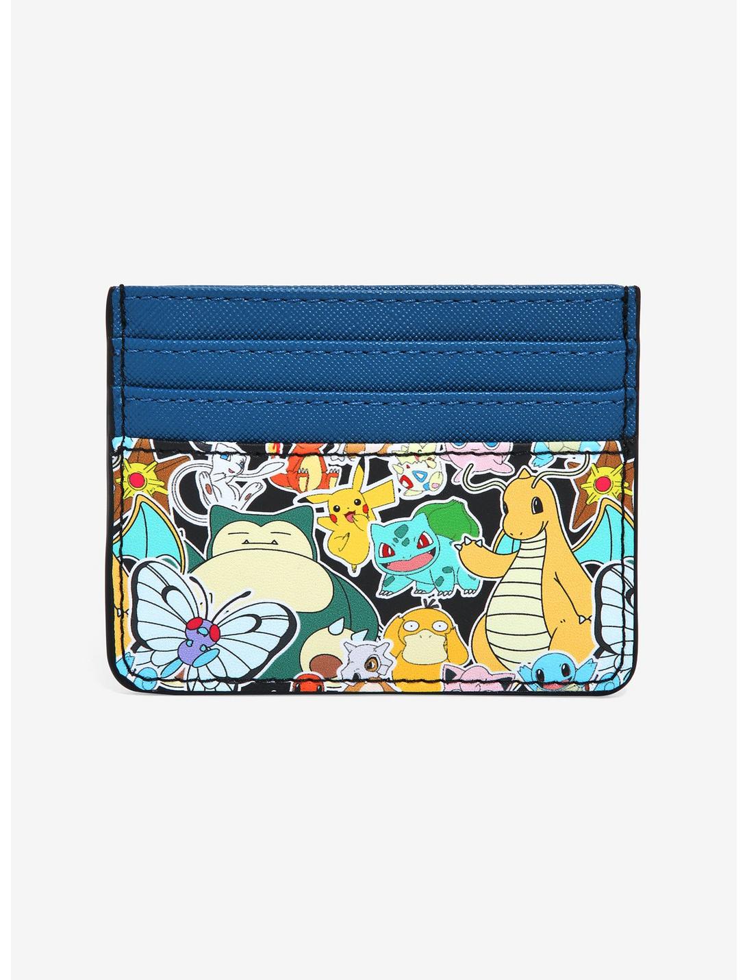 Loungefly Pokémon Sticker Collage Cardholder - BoxLunch Exclusive, , hi-res